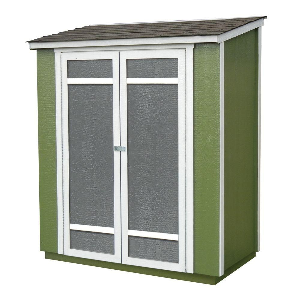 Handy Home Products Ocoee 6 Ft X 3 Ft Wood Storage Shed 19106 0 with regard to size 1000 X 1000