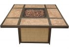 Hanover Traditions 41 In Square Shaped Tile Top Fire Pit Table with regard to dimensions 1000 X 1000