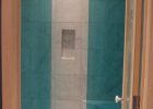 Harbor Bathroom Project Frameless Blue Glass Shower Doors These regarding sizing 1456 X 2592