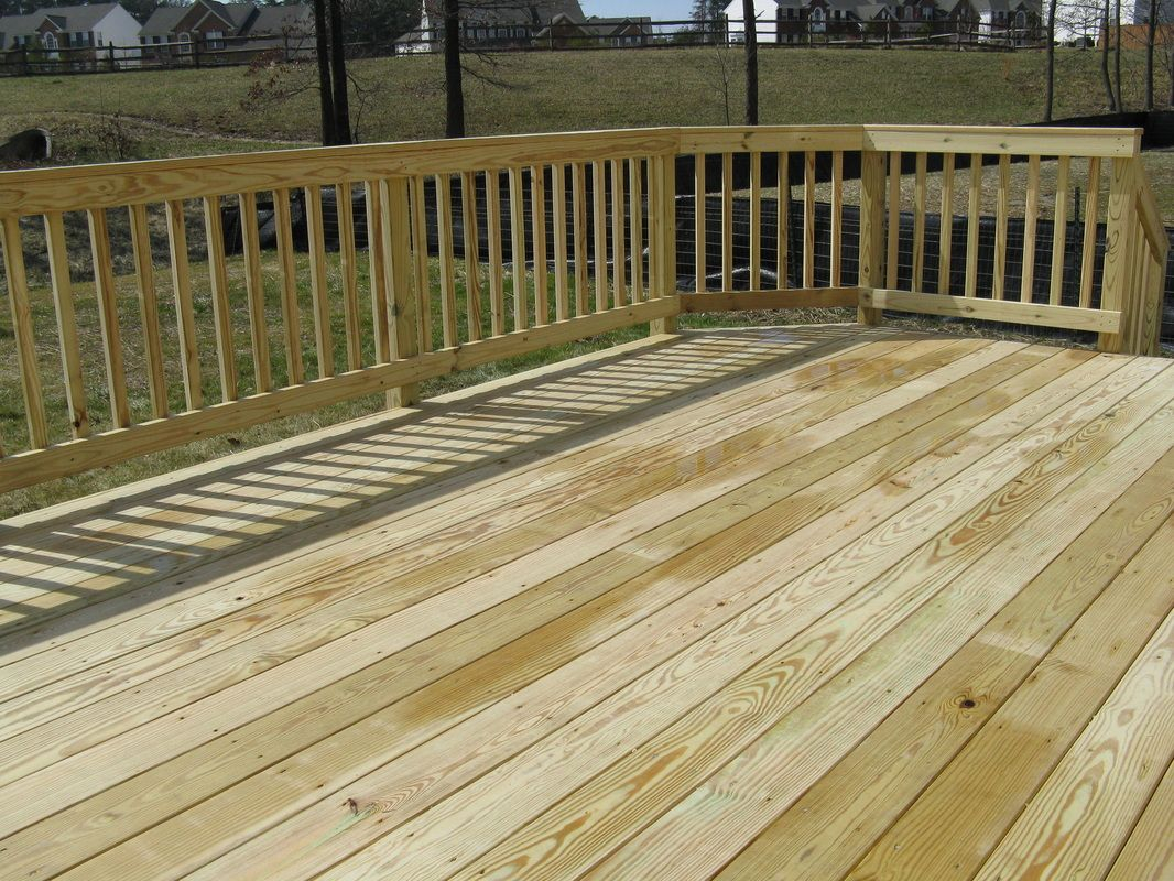 Harford County Maryland Pressure Treated Pine Wood Decking With within size 1066 X 800