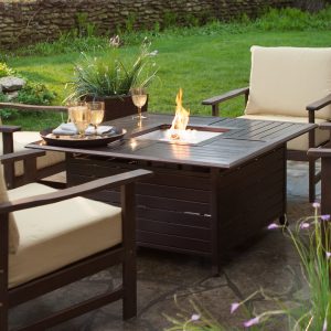 Have To Have It Red Ember 45 In Square Propane Fire Pit Table with regard to size 1600 X 1600
