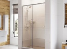 Haven Sliding Door Shower Enclosure Roman Showers with regard to sizing 1000 X 1000