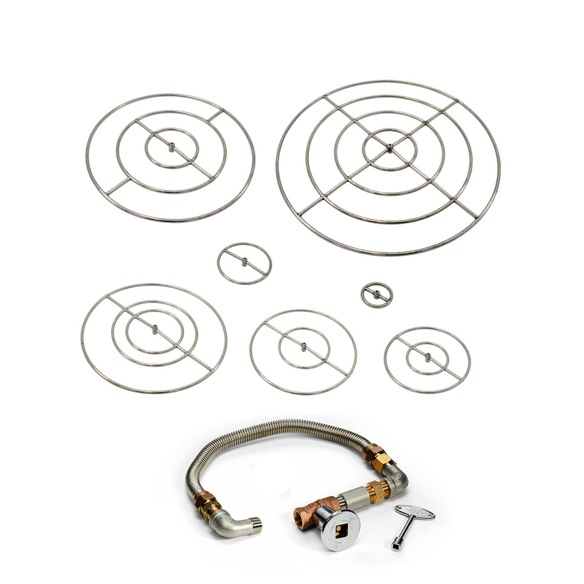 Hearth Products Controls Fps Match Light Gas Fire Pit Kit throughout proportions 2000 X 2000