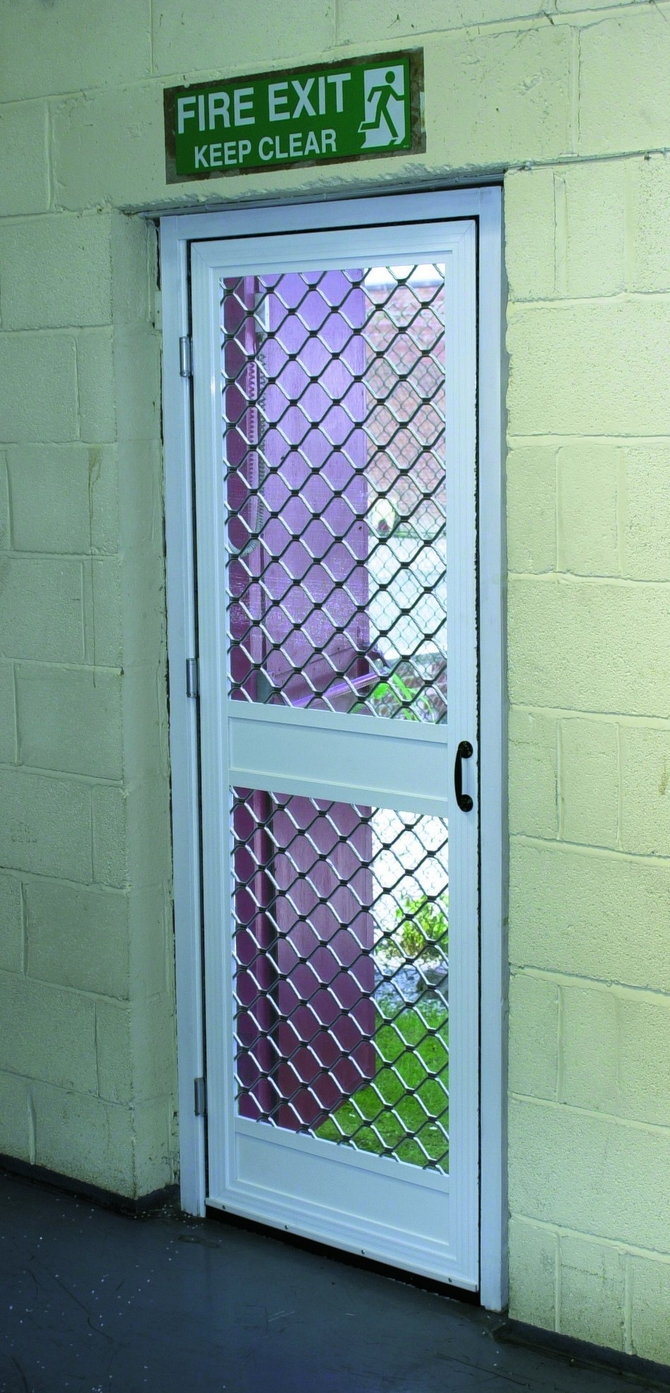 Heavy Duty Security Door Fly Screen Industrial Insect Screens For pertaining to size 670 X 1393