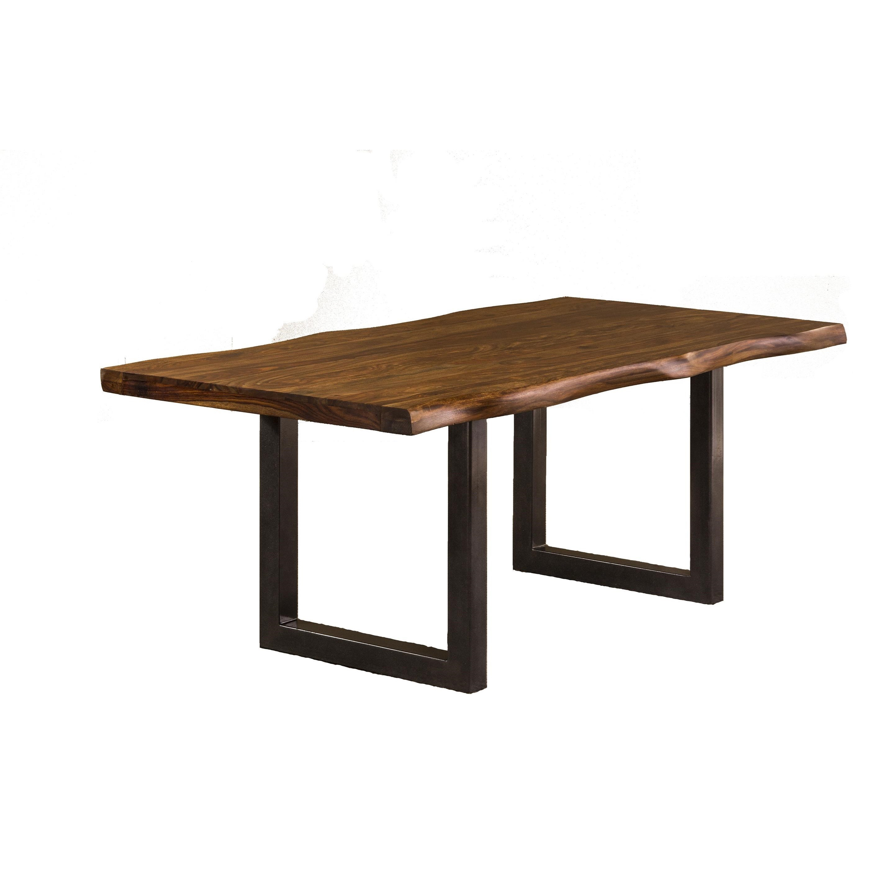 Hillsdale Emerson Natural Sheesham Wood Rectangular Dining Table inside proportions 2809 X 2809
