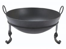 Home Decorators Collection Cauldron 29 14 In Round Cast Iron Fire pertaining to measurements 1000 X 1000