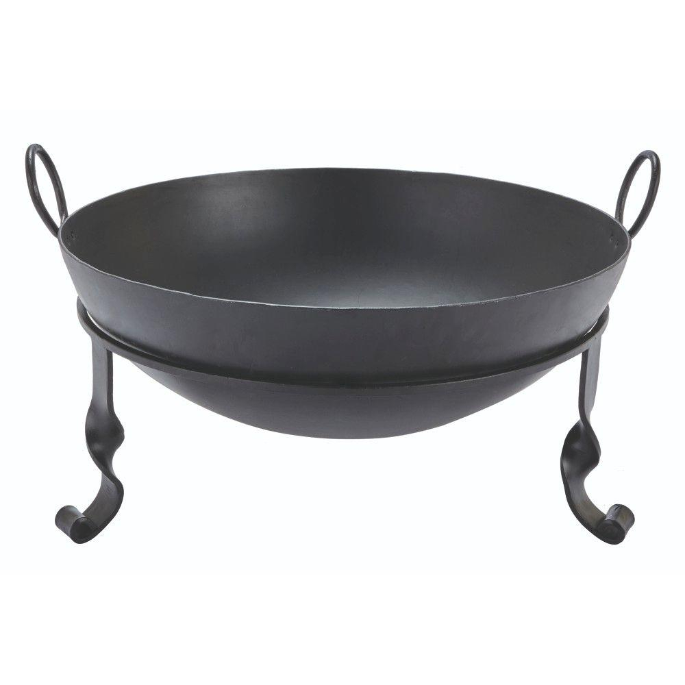 Home Decorators Collection Cauldron 29 14 In Round Cast Iron Fire pertaining to measurements 1000 X 1000