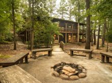 Image Result For Forest Landscape Design With Firepit Backyard with regard to dimensions 1140 X 760