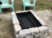 Inexpensive Fire Pit Made From A 55 Gallon Drum A Grate From throughout proportions 2250 X 3000