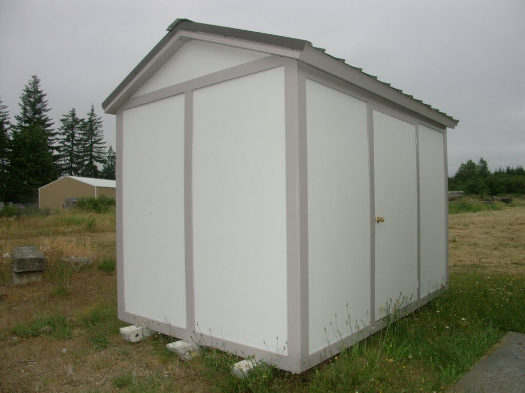 Insulated Storage Shed Built In Hours No Mold No Mildew Non with sizing 1024 X 768