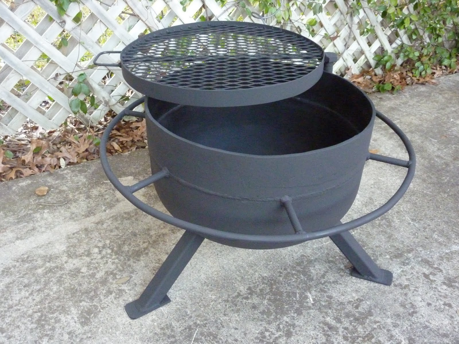 Jim Aderholds Welding And Metalworking Hob Fire Pit Project intended for size 1600 X 1200