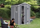 Keter Manor 4 X 6 Resin Storage Shed All Weather Plastic Outdoor throughout size 1867 X 1500