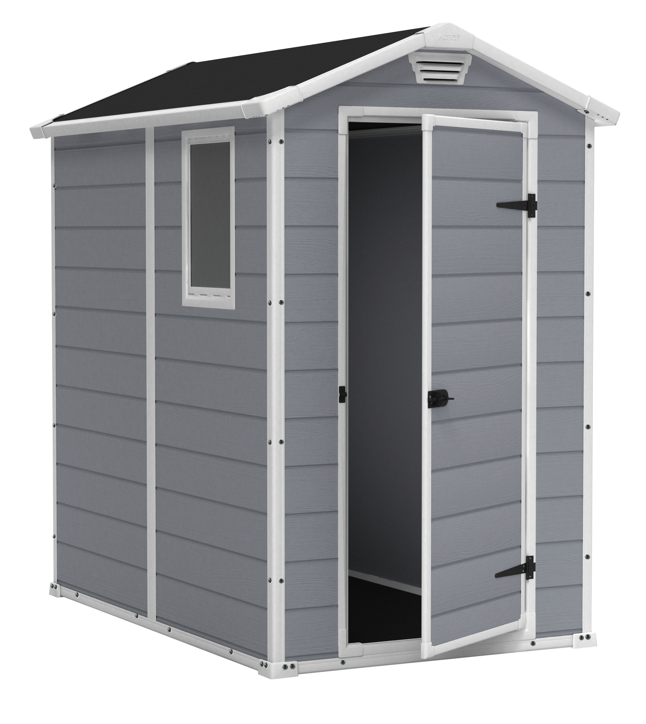 Keter Manor 4 X 6 Resin Storage Shed All Weather Plastic Outdoor with regard to sizing 2501 X 2802