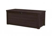 Keter Westwood 150 Gal Resin Deck Box In Espresso Brown 231666 throughout dimensions 1000 X 1000