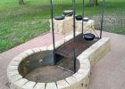 Keyhole Fire Pit With Adjustable Grille Bbq Grills Smokers for dimensions 780 X 1040
