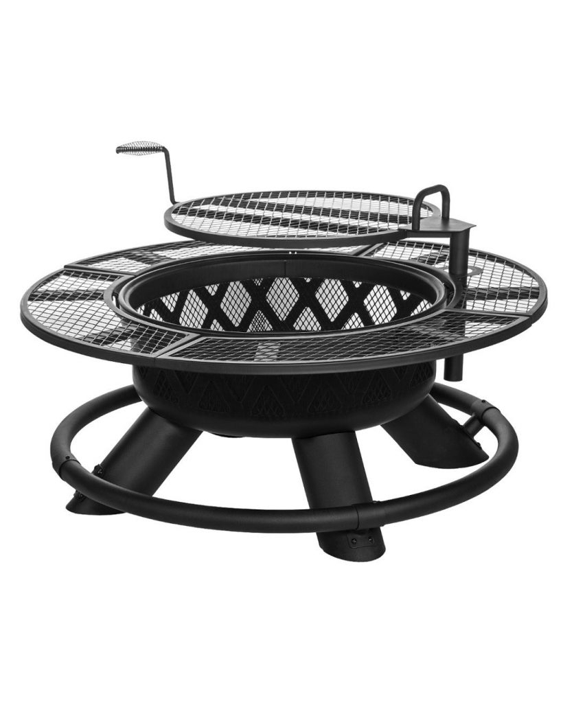 King Ranch Firepit With Grilling Grate Coastal for proportions 820 X 1024