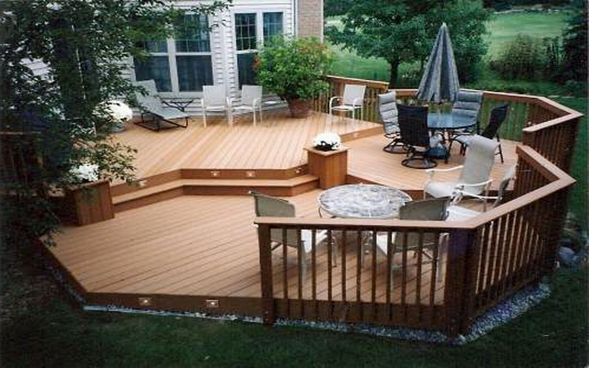 Koi Pond Designs Deck Design Ideas Deck Design Deck Wooden Decks regarding measurements 1920 X 1200