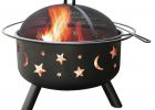 Landmann 24 In Big Sky Stars And Moons Fire Pit In Black With inside measurements 1000 X 1000