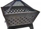 Landmann Barrone Lattice 26 In Fire Pit In Antique Bronze With pertaining to measurements 1000 X 1000