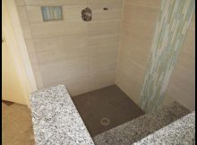 Large Format Tile Bathroom Time Lapse Installed With Progress regarding measurements 1440 X 1080