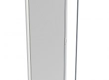 Larson Escape White Aluminum Retractable Screen Door Common 36 In throughout proportions 900 X 900