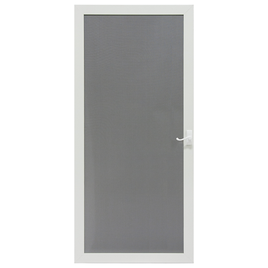 Larson Pembrook White Aluminum Hinged Screen Door Common 36 In X for proportions 900 X 900