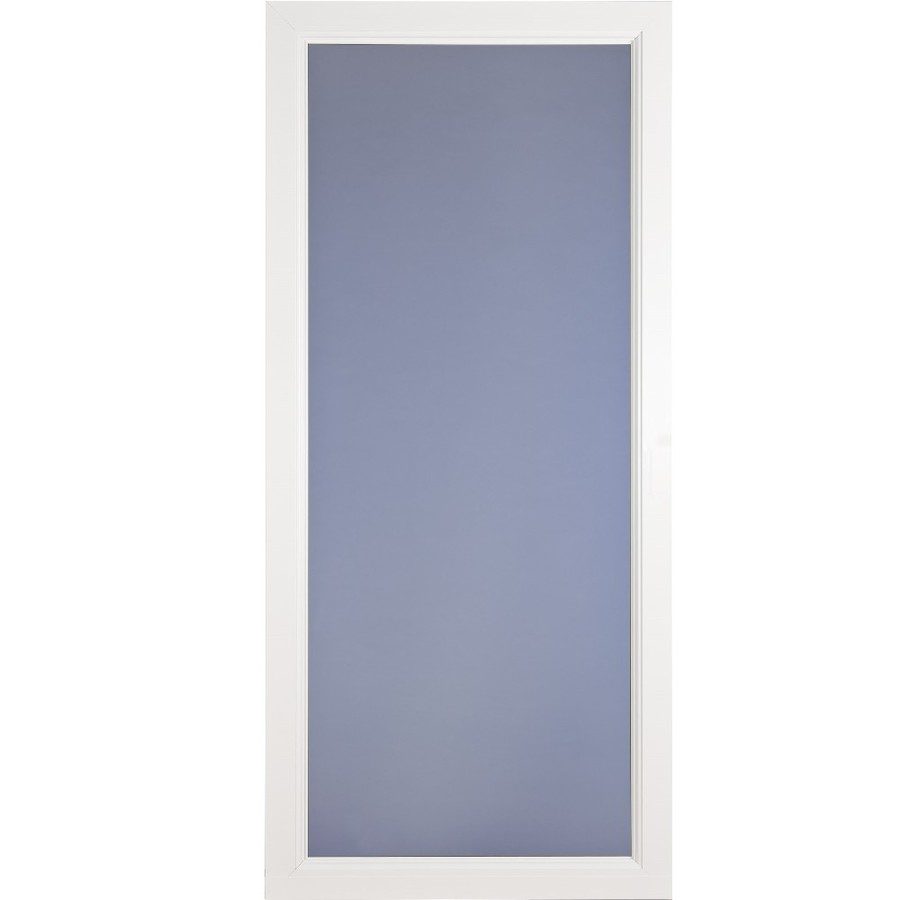 Larson Signature Classic White Full View Aluminum Storm Door Common for dimensions 900 X 900