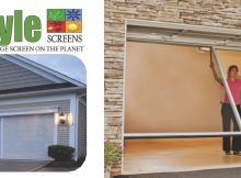 Lifestyle Garage Door Screens intended for dimensions 1707 X 530