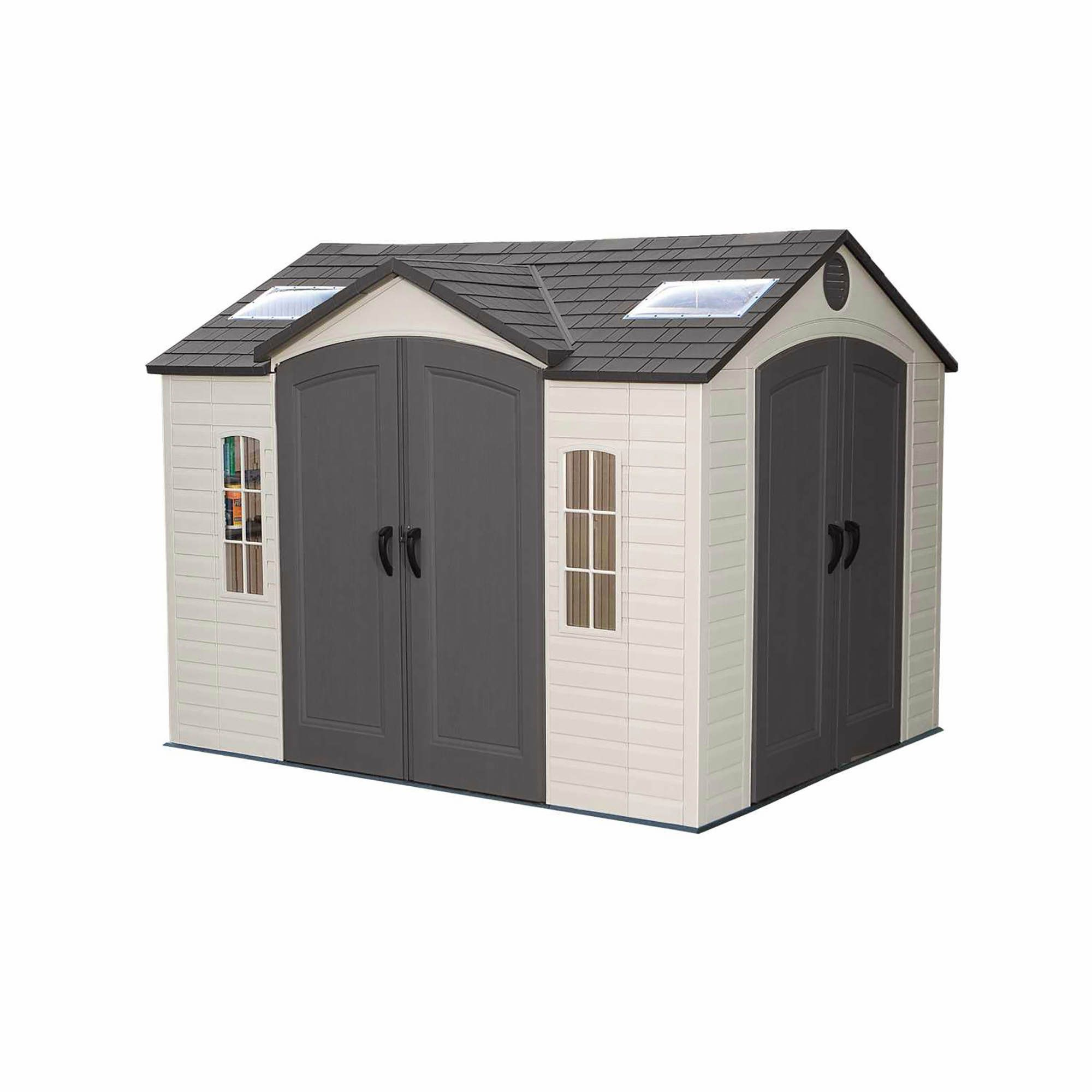 Lifetime 10 X 8 Dual Entry Shed Bjs Wholesale Club Garden pertaining to dimensions 2000 X 2000