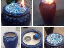 Made This Fire Pot Using A Ceramic Flower Pot Sand To Fill The Pot regarding dimensions 2048 X 2048