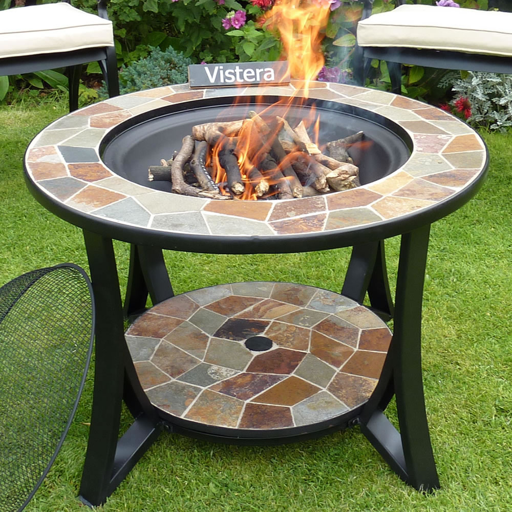 Madeira Slate Mosaic Fire Pit Table for sizing 1000 X 1000