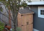 Mini Cedar Storage Shed Do It Yourself Home Projects From Ana with proportions 1952 X 2592
