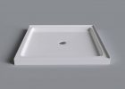 Mirolin Sb3636d Strada 36 Base Side Back Wall Flange White with regard to proportions 1024 X 1024