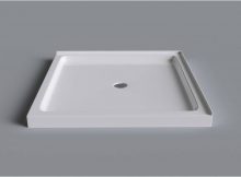 Mirolin Sb3636d Strada 36 Base Side Back Wall Flange White with regard to proportions 1024 X 1024