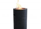 Modeno Lave Tube 276 In Round Concrete Propane Fire Pit Column In within proportions 1000 X 1000