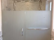 Modren Frosted Shower Doors Glass Pattern F For Design Inspiration throughout proportions 2448 X 3264