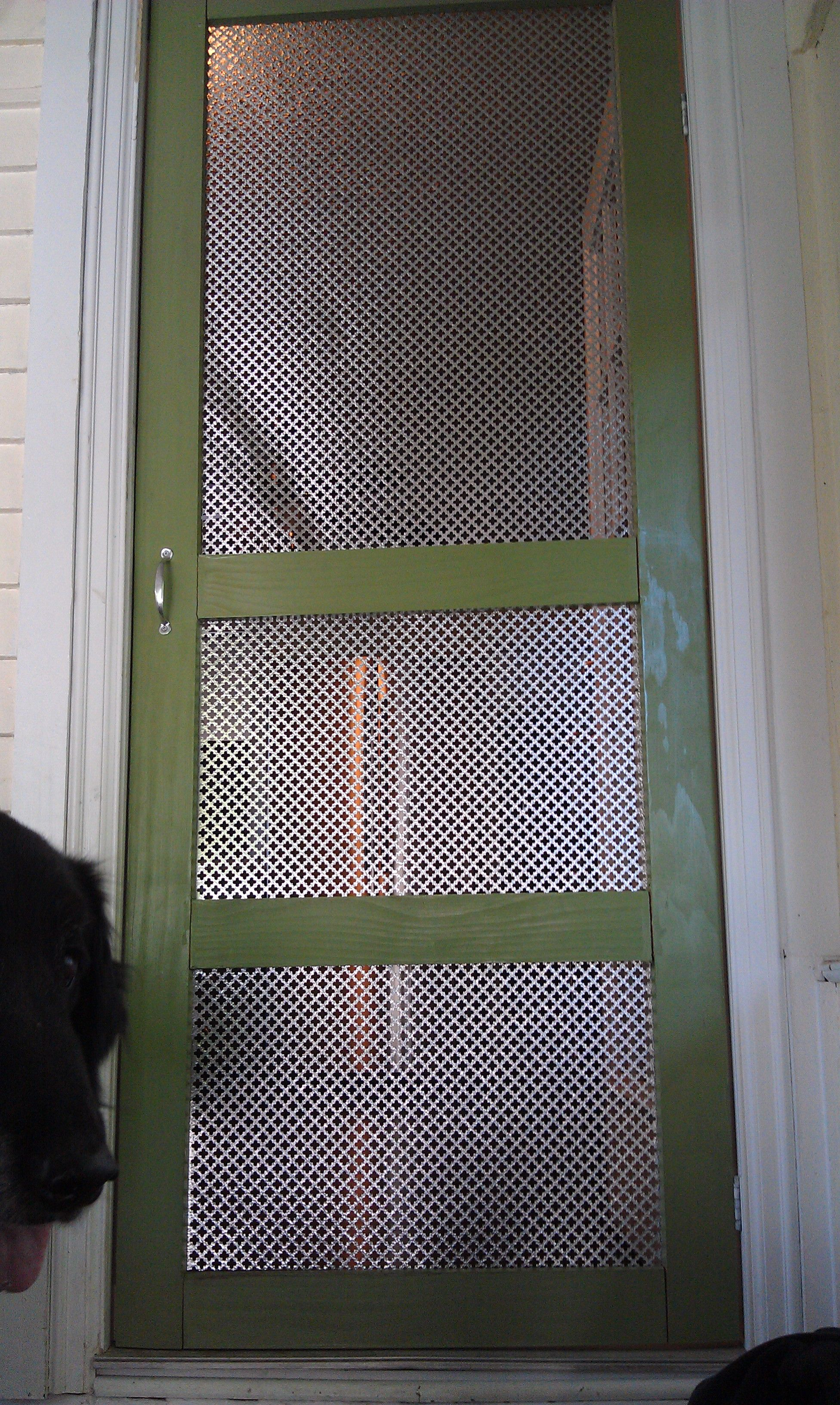 My Updated Screen Doorcat And Puppy Proof My House Projects in sizing 1952 X 3264