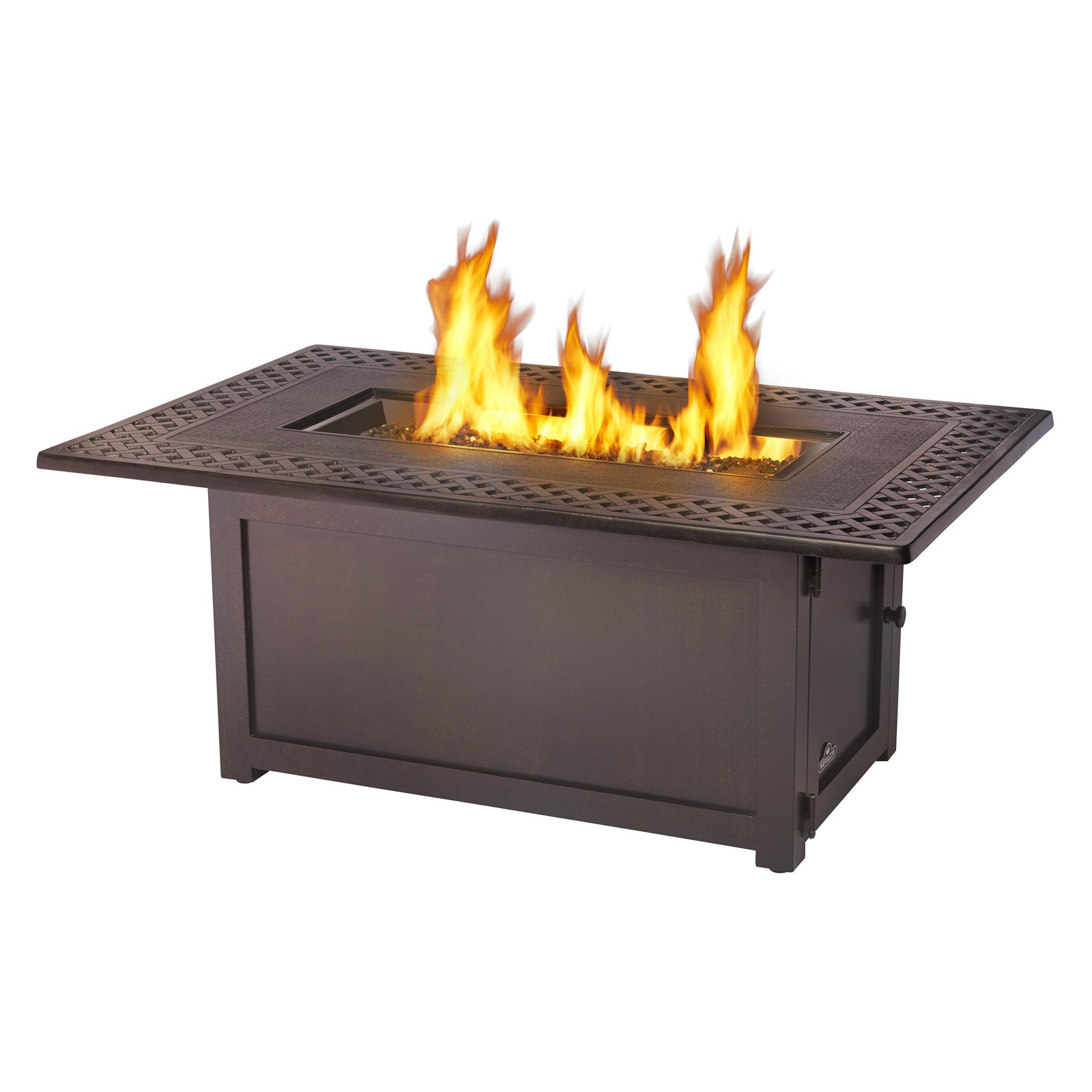 Napoleon Kensington Rectangle Patioflame Gas Fire Pit Table in dimensions 1600 X 1600