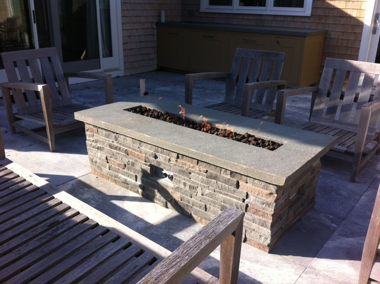 Natural Gas Fire Pit Table Diy Dwelling Exterior Design Natural throughout dimensions 1296 X 968