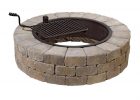 Necessories Grand 48 In Fire Pit Kit In Santa Fe With Cooking Grate in dimensions 1000 X 1000