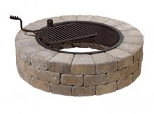 Necessories Grand 48 In Fire Pit Kit In Santa Fe With Cooking Grate pertaining to measurements 1000 X 1000