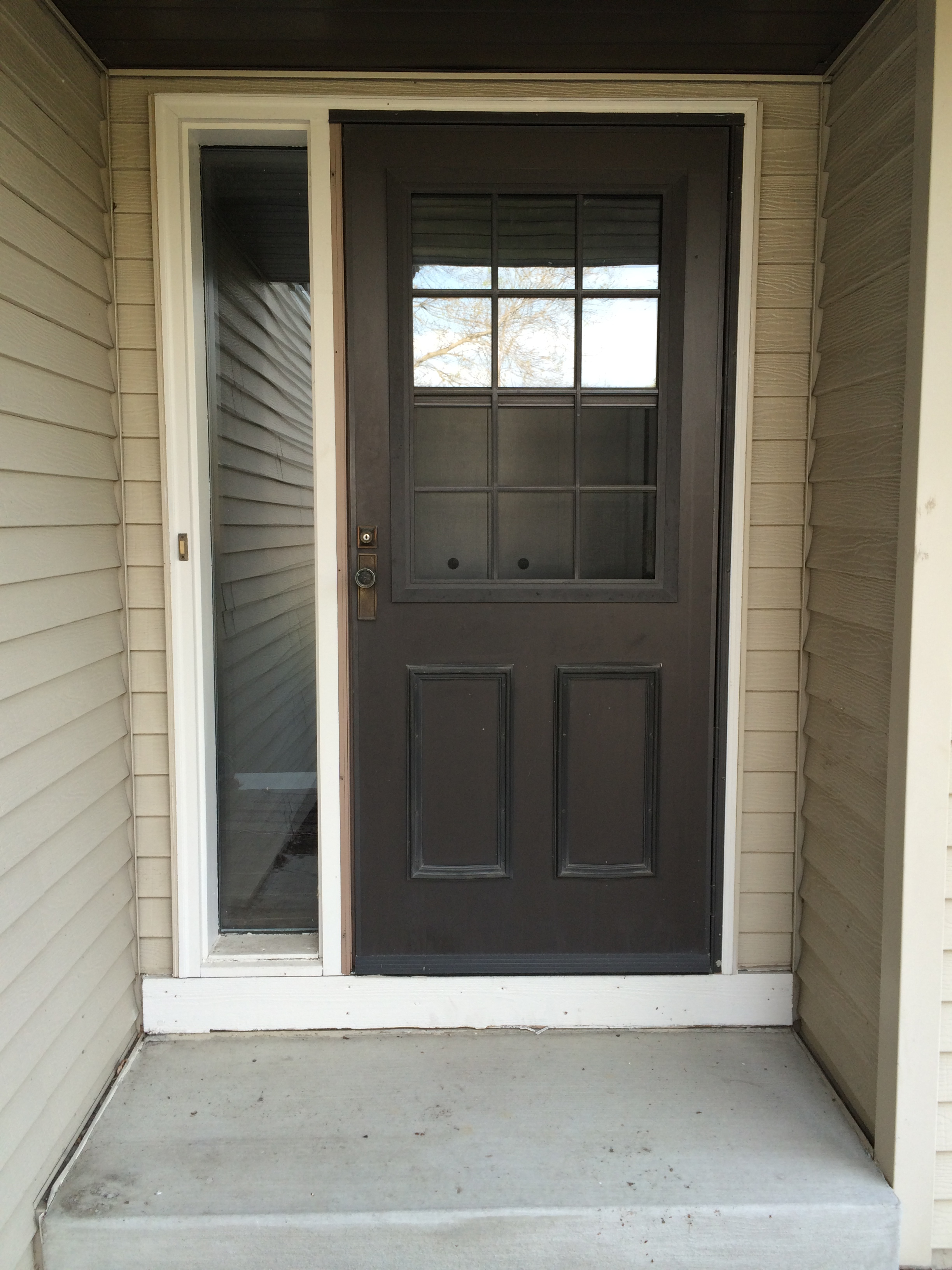 New Front Screen Door Verlo House To Home throughout size 2448 X 3264