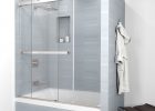 New Product Equalis Series Frameless Sliding Pass Shower Doors in dimensions 2788 X 3500