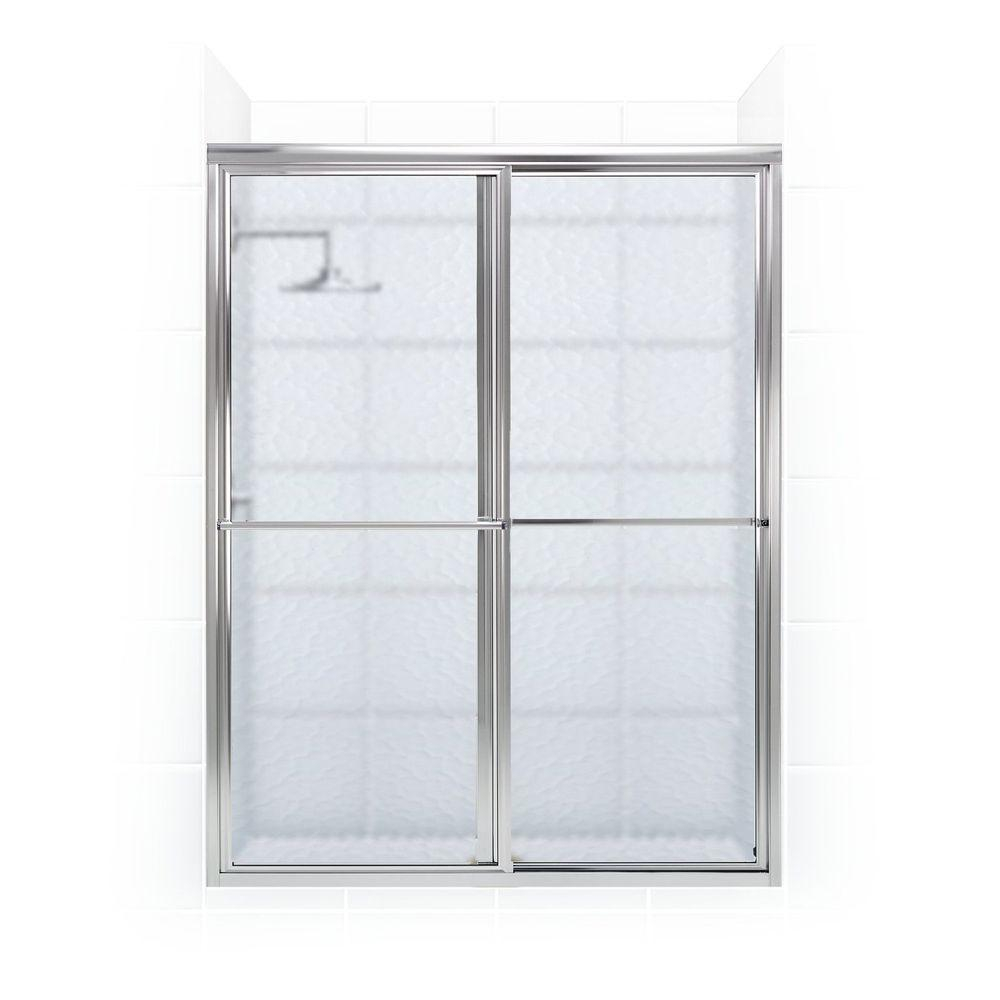 Newport Series 42 In X 70 In Framed Sliding Shower Door With Towel within measurements 1000 X 1000