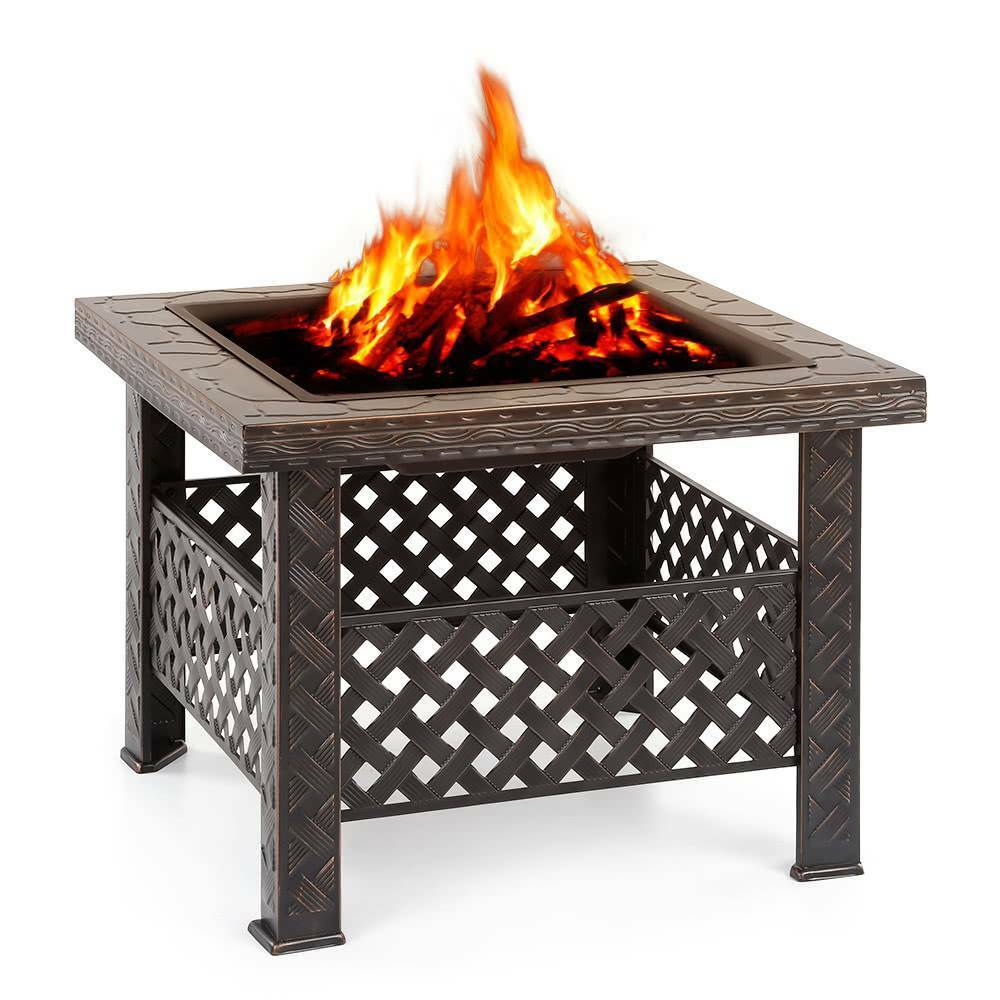 Nice Metal Garden Backyard Fire Pit Outdoor Patio Firepit Stove regarding dimensions 1000 X 1000