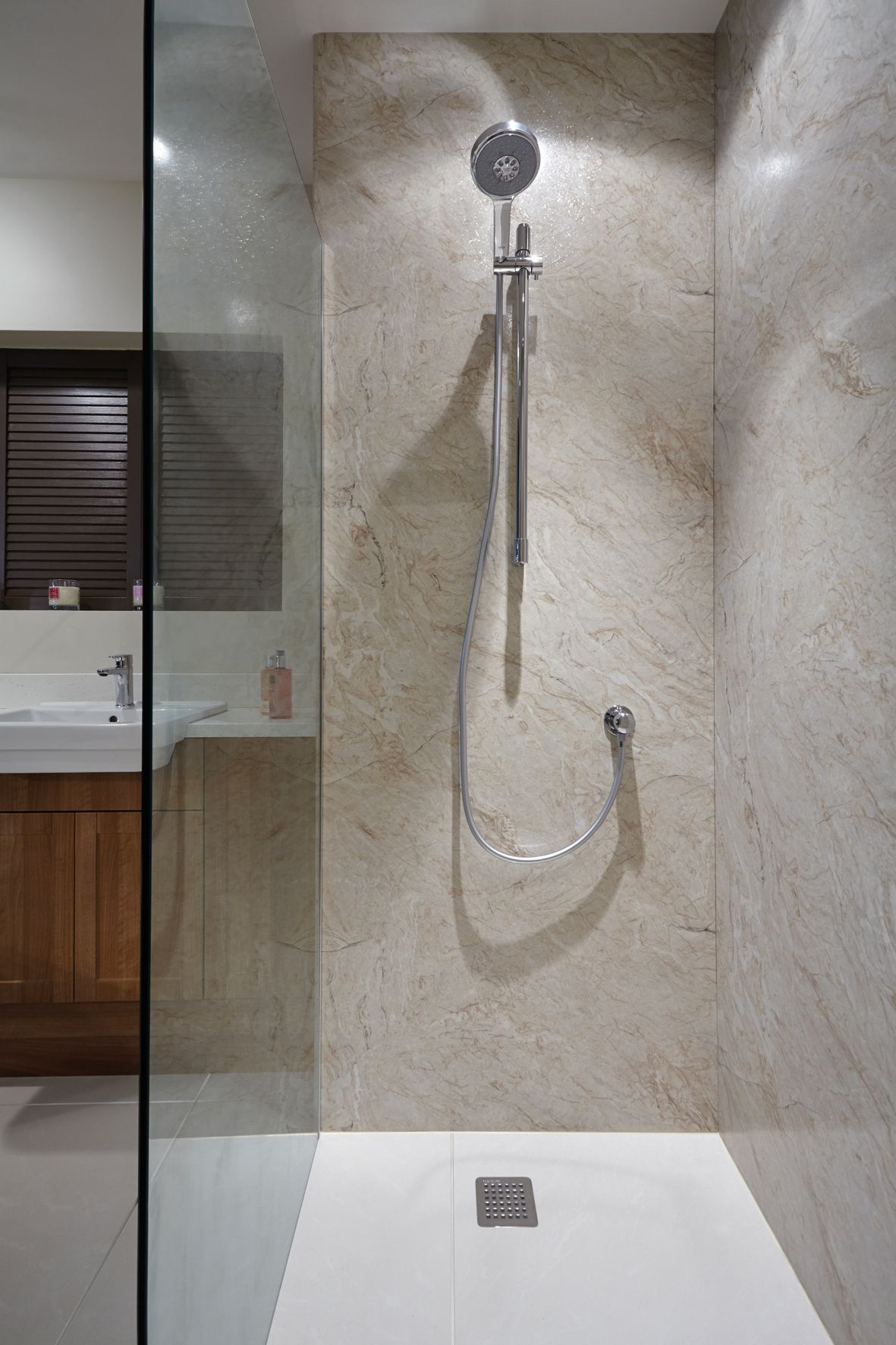 Nuance Laminate Panelling Is An Ideal Alternative To Tiling There regarding size 1181 X 1772