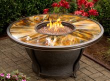 Oakland Living Moonlight Propane Gas Fire Pit Table Reviews Wayfair with regard to measurements 3080 X 3080