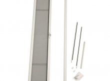 Odl 36 In X 78 In Brisa White Retractable Screen Door For Sliding inside size 1000 X 1000