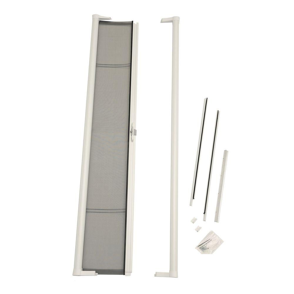Odl 36 In X 78 In Brisa White Retractable Screen Door For Sliding intended for size 1000 X 1000