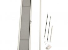 Odl 36 In X 78 In Brisa White Retractable Screen Door For Sliding with regard to dimensions 1000 X 1000